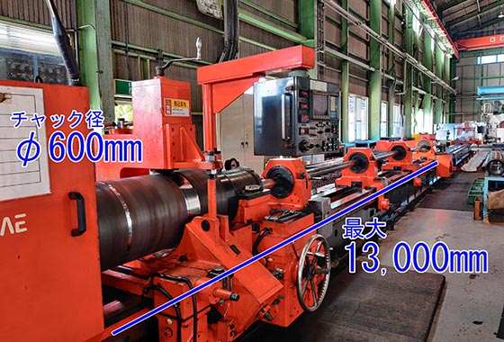 大型BTA加工機